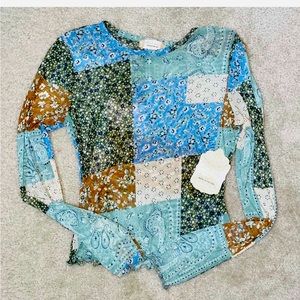 Altar’d State Mesh Long Sleeve